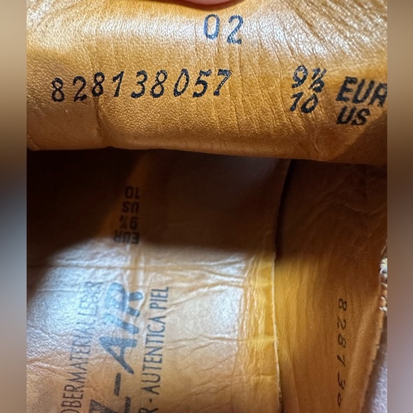 Mephisto Brown Leather Slip-On Loafers Size 10 Cool Air - Picture 8 of 9